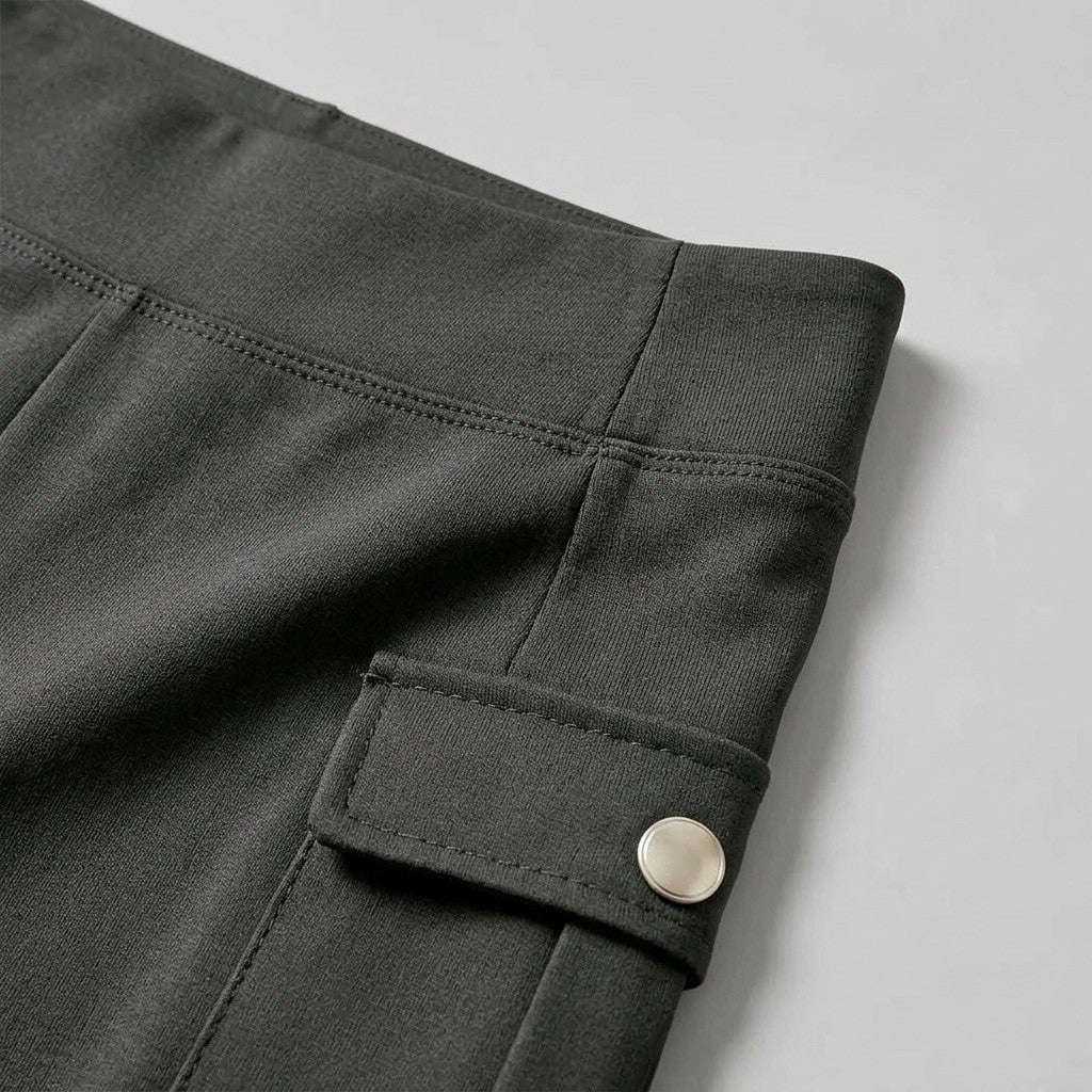 Urban Luxe Cargo Biker Shorts