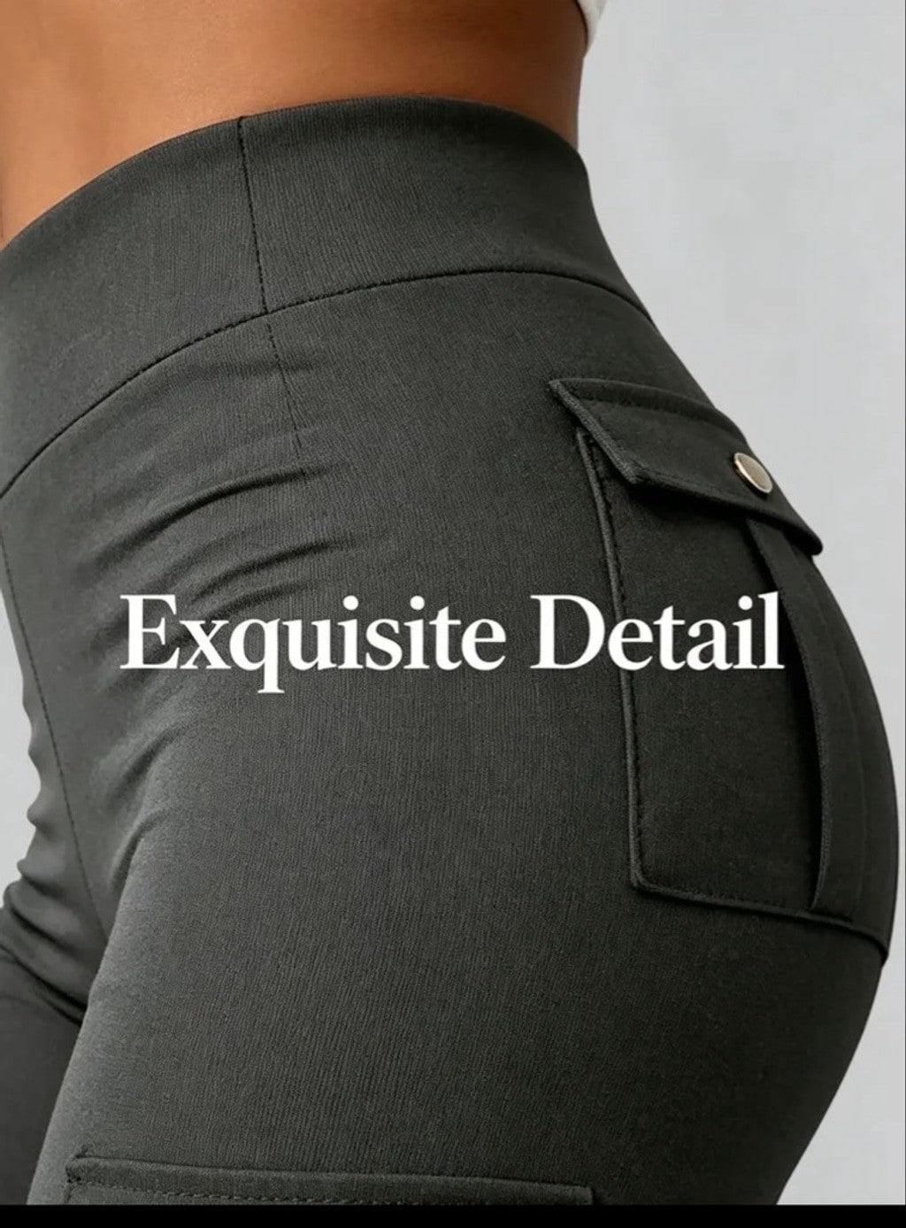 Urban Luxe Cargo Biker Shorts
