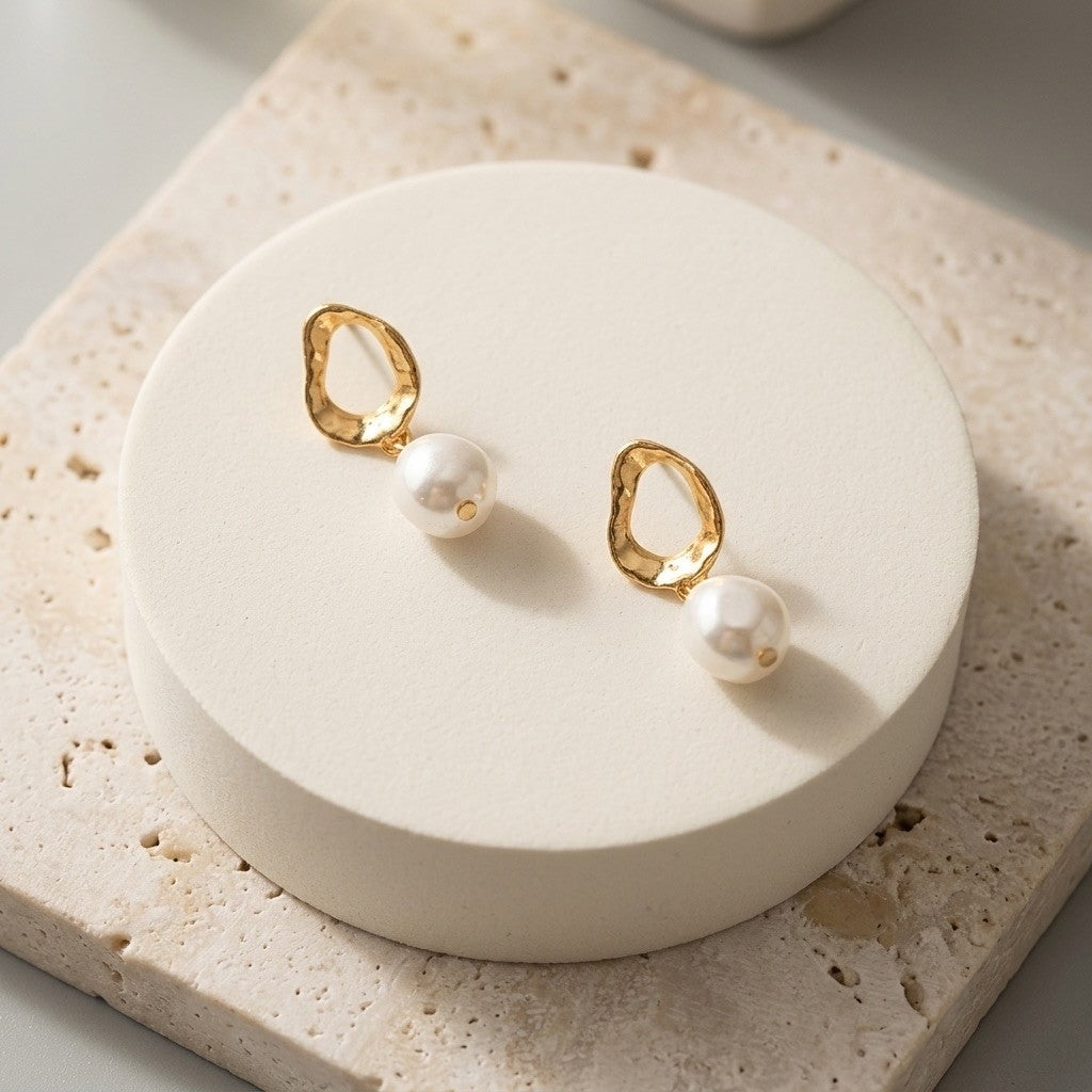 Polished Luxe Stainless Steel Hoops